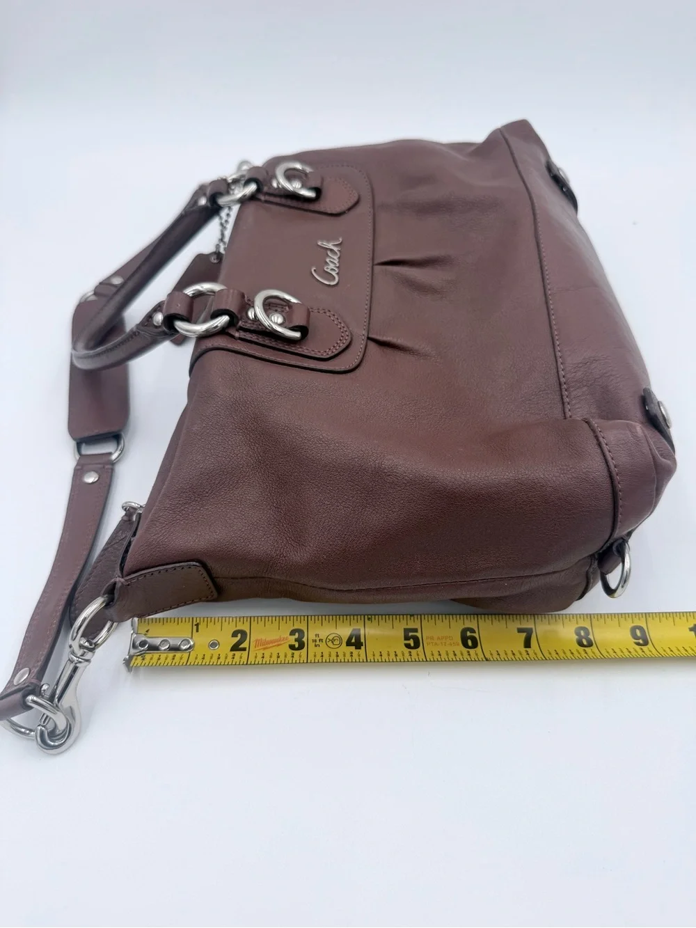 Coach Brown Leather Shoulder Bag